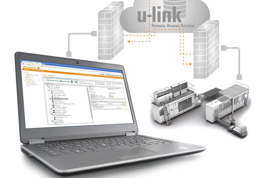 Lässer kann über den Remote-Access-Service u-link ortsunabhängig auf Maschinen zugreifen und somit seinen Kunden helfen