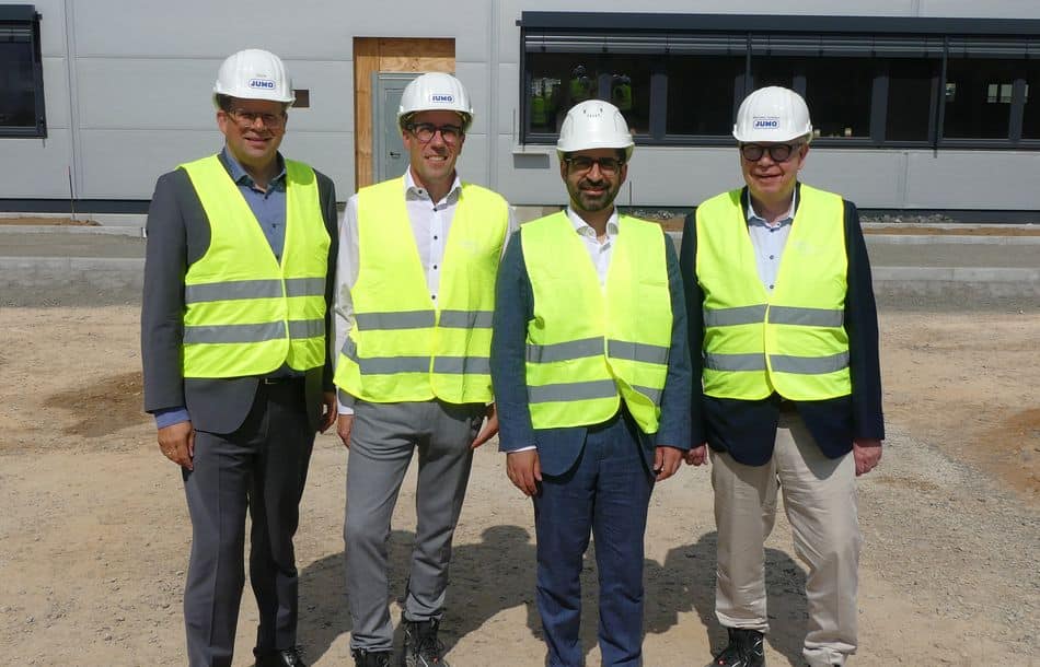 Die Baumaßnahmen am Jumo-Werk Sensilo im Technologiepark Fulda-West schreiten weiter voran