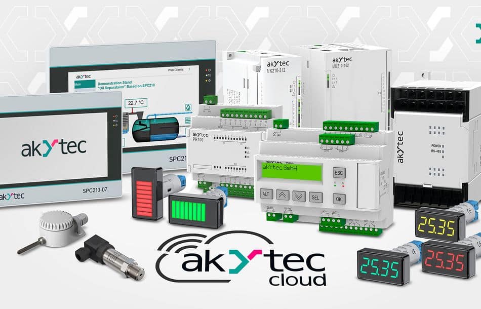 Die Displays, Mini-SPSen, I/O-Module sowie Sensoren und Transmitter von Akytec eignen sich für den Einsatz in automatisierten Prozessen