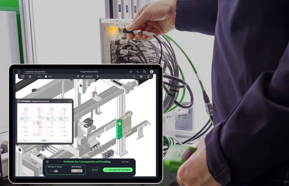 Mit dem digitalen System uKonn-X von Murr Elektronik sollen Nutzern Schritt für Schritt und leicht verständlich selbst durch komplexe Installationen oder Inbetriebnahmen geholfen werden